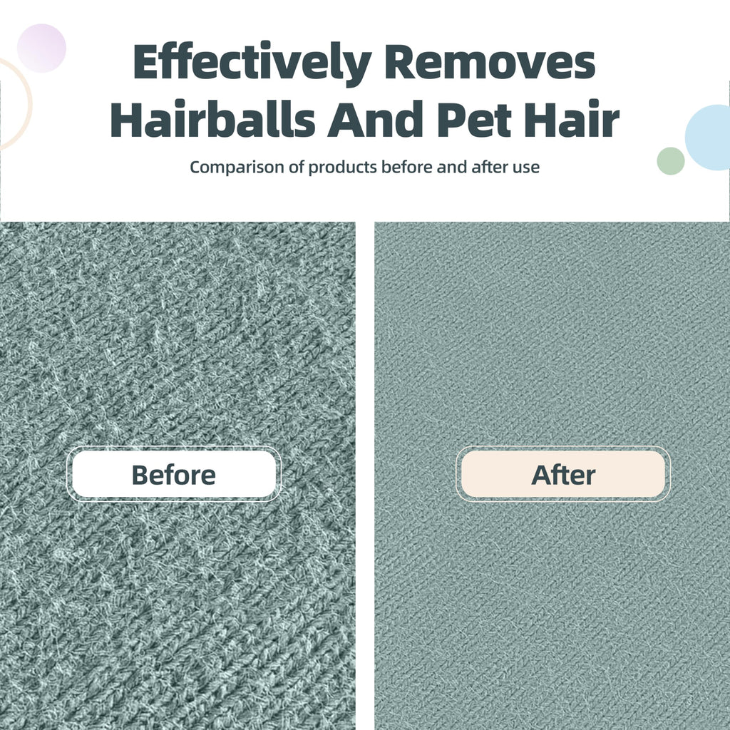 Flex Max Pet Hair Remover by LINTPLUS-Adjustable Pet Hair Removal Tool 2X More Effective Than Pro, Dog & Cat Hair Remover for Rugs, Couches & Pet Towers-Effortlessly Removes All Hair!