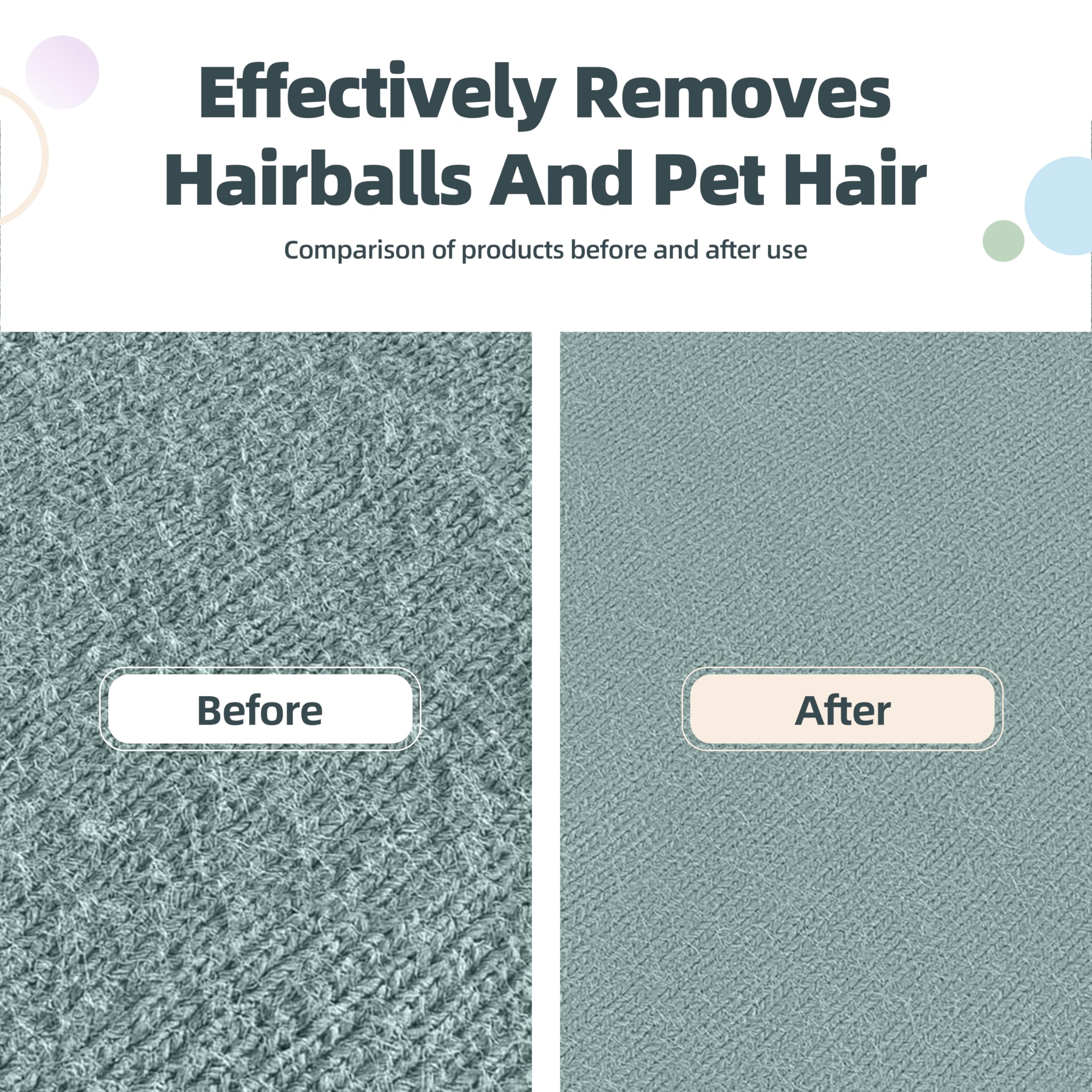 Flex Max Pet Hair Remover by LINTPLUS-Adjustable Pet Hair Removal Tool 2X More Effective Than Pro, Dog & Cat Hair Remover for Rugs, Couches & Pet Towers-Effortlessly Removes All Hair!