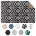 NALALAS Dog Mat for Food and Water, Cat Feeding Mat | Waterproof Dog Bowl Mat | Non-Slip Pet Food Mat for Floors | Pet Mats for Food and Water | Easy to Clean