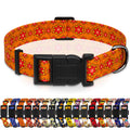 Seyezo Dog Collar, Classical Indian Spirit, Orange, S