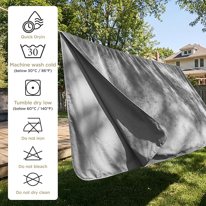 Bedsure Waterproof Bed Cover for Dogs Washable - Waterproof Blanket for King Bed Couch Sofa Cozy, Lightweight Furniture Protector for Pet Cat Quick Drying, Ash Grey, 82x102IN