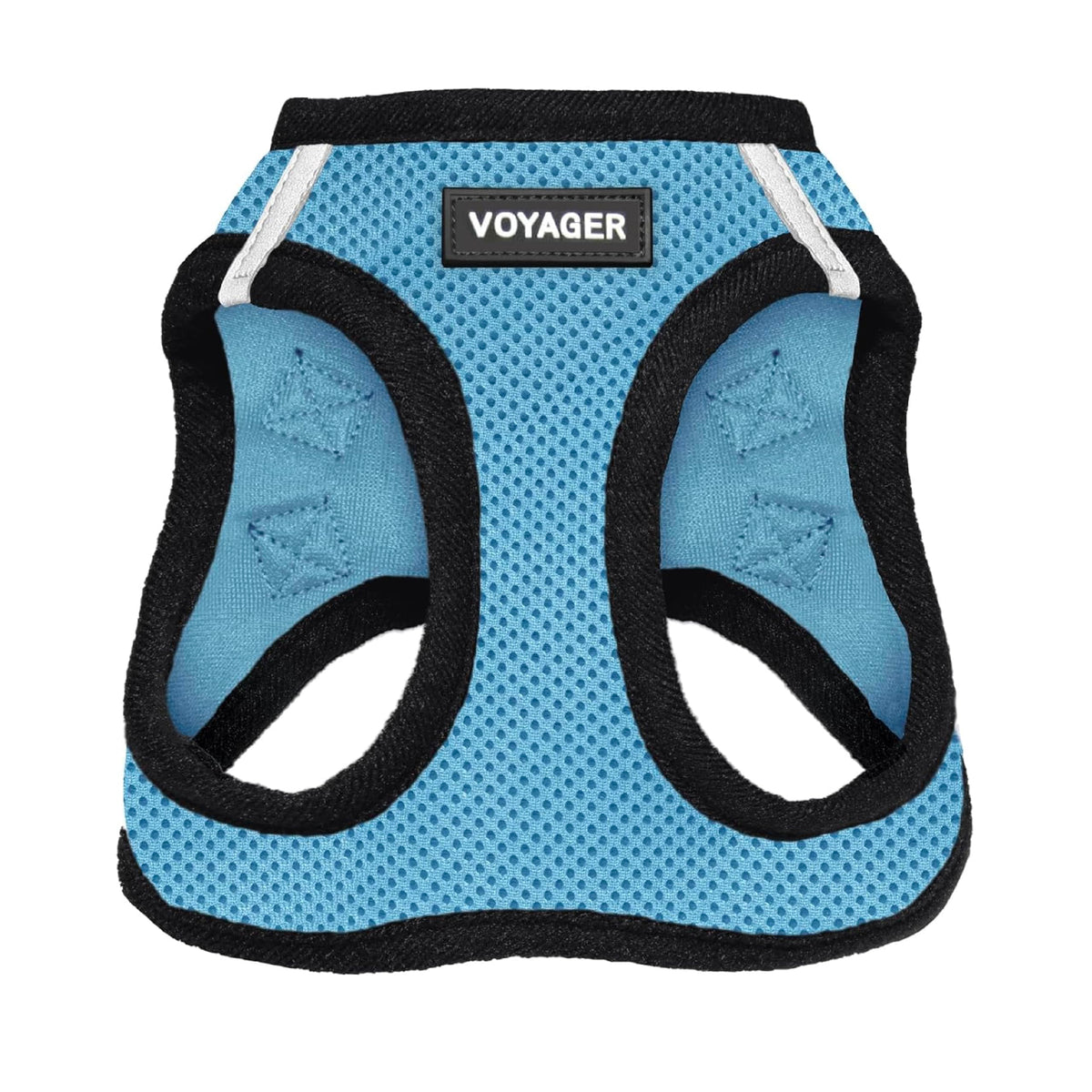 Voyager Step-in Air Dog Vest Harness - Orange/Black Trim, X-Small