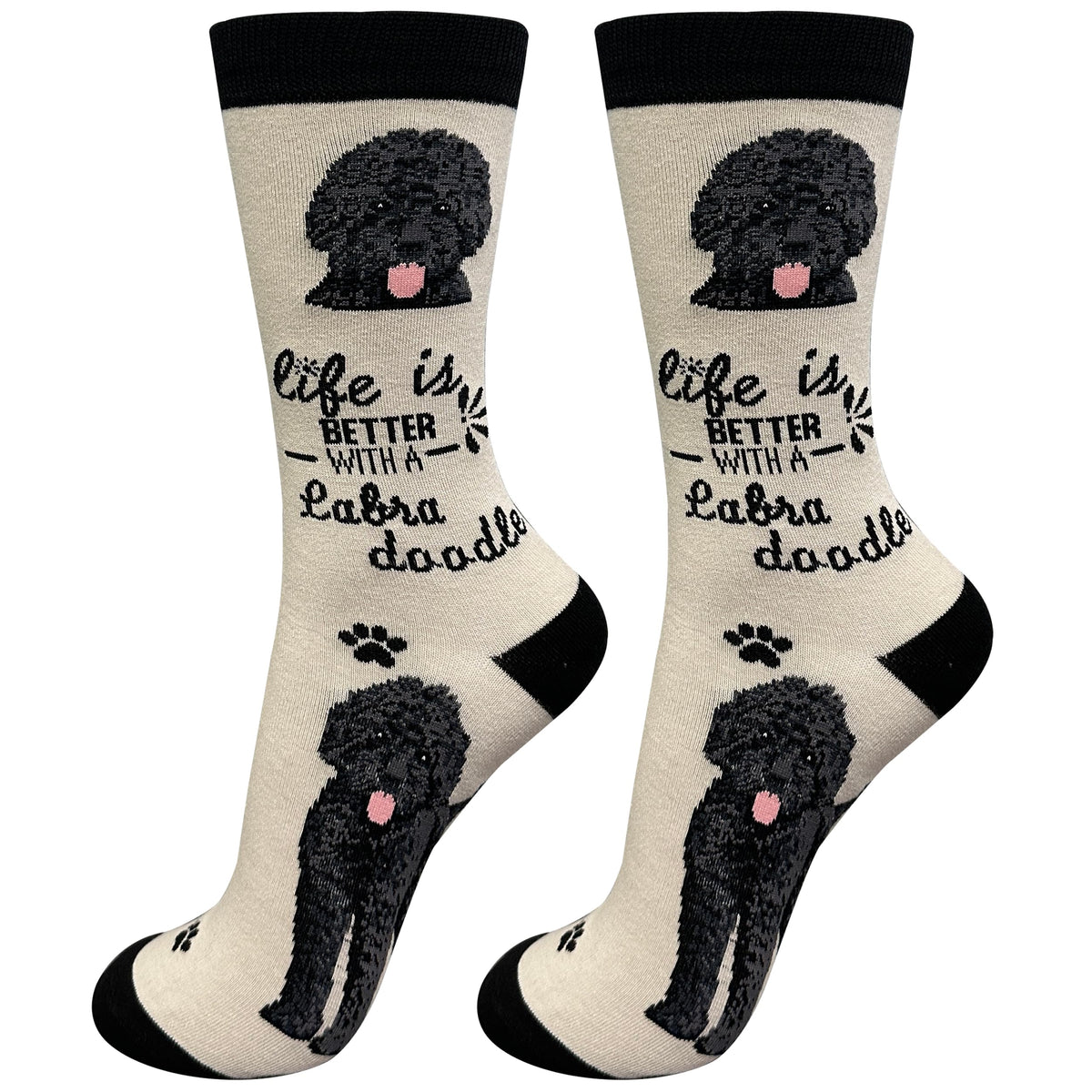 E&S Pets Pet Lover Socks - Dog Socks - Cat Socks - Fun Pet Lover Gifts - Cute Crew Socks - Unisex Novelty Socks - One Size Fits Most (Australian Cattle Dog)