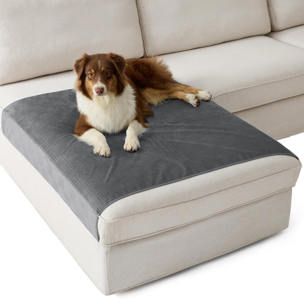 Bedsure Waterproof Couch Cover for Sofa and Dogs Quick Drying, 30x70IN