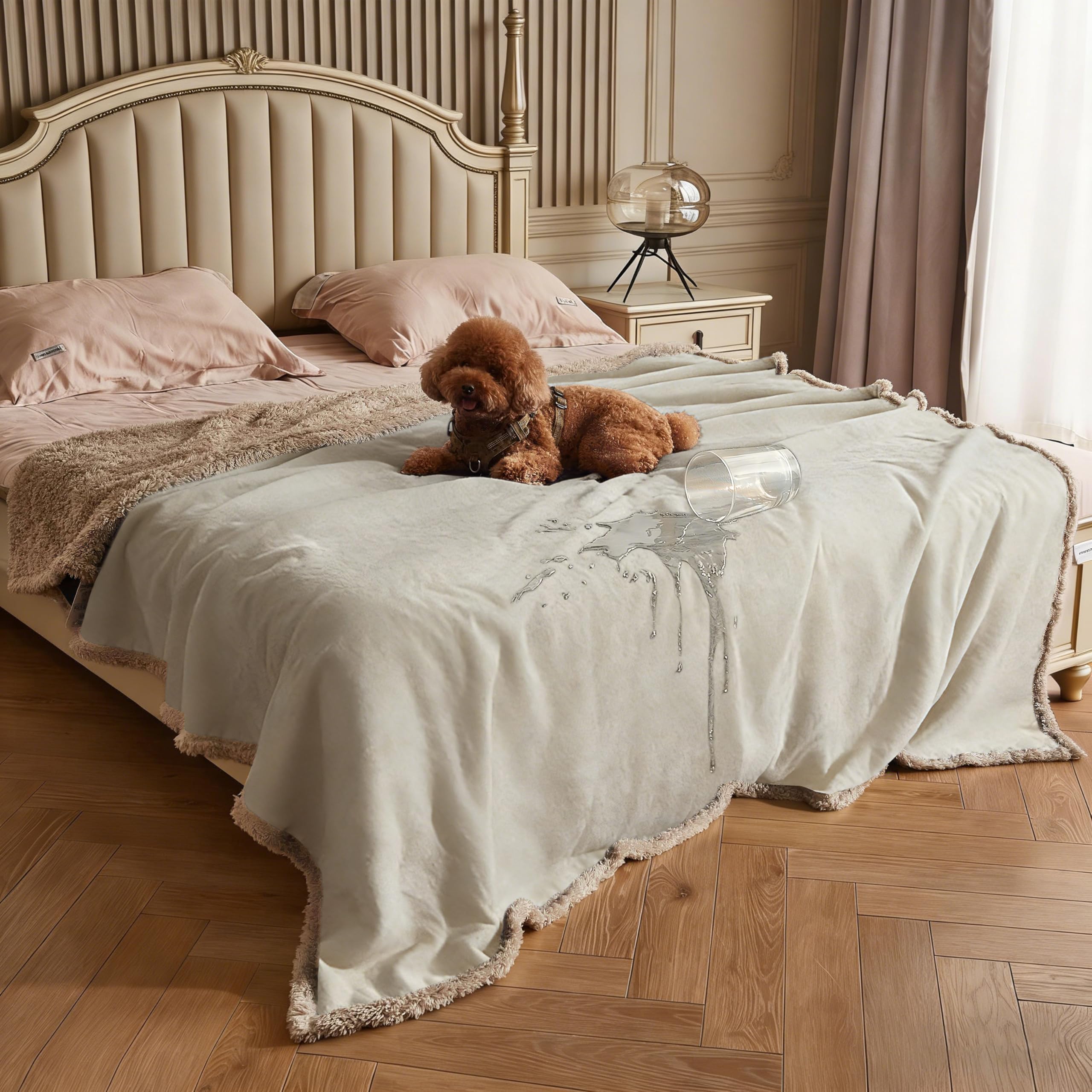 Kritter Planet Waterproof Reversible Pet Blanket for Dogs and Cats