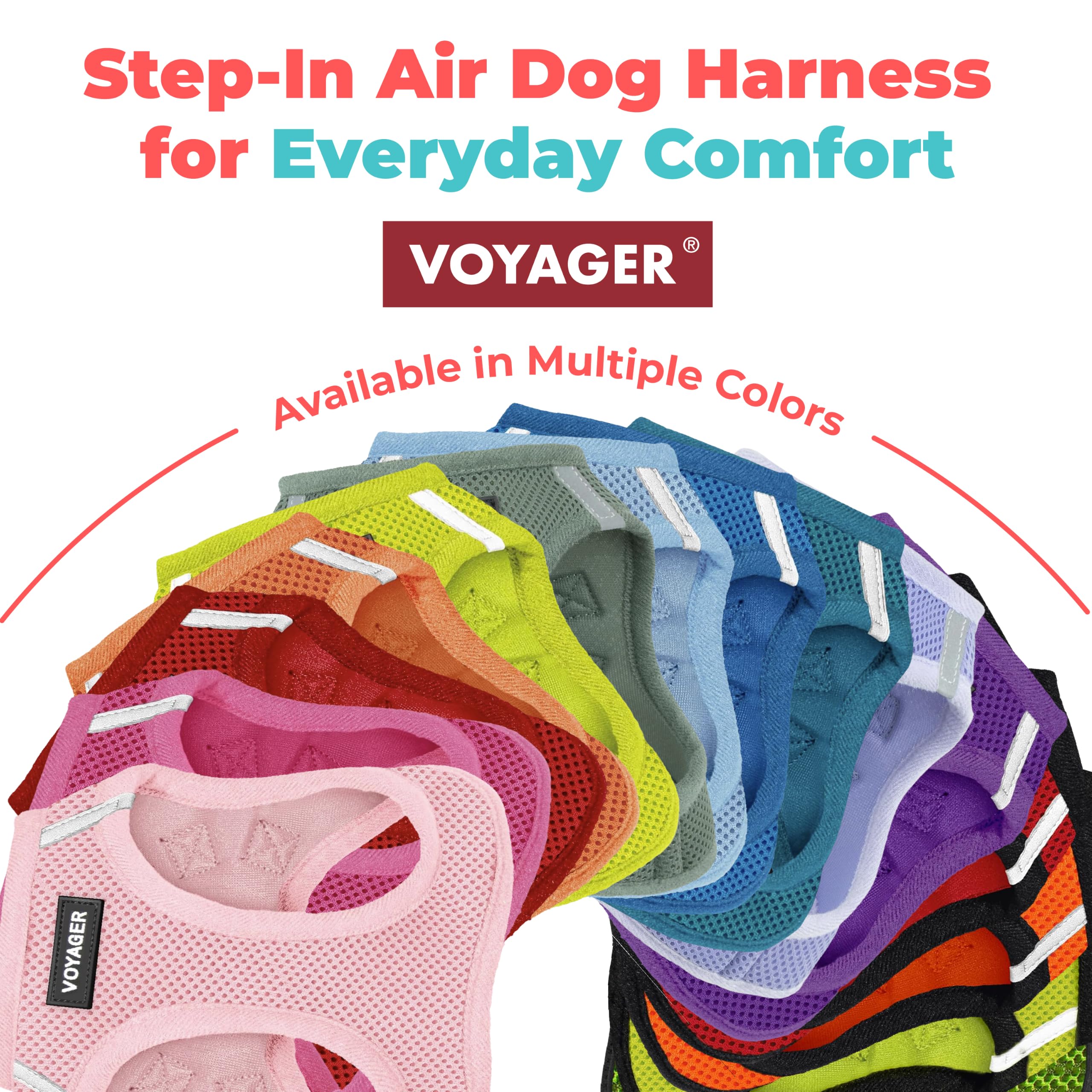 Voyager Step-in Air Dog Vest Harness - Lime Green, XXX-Small