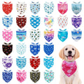 Pai Sence Winter Dog Bandanas Bulk for Medium Dogs Sewn Edge 25" 30Pcs M