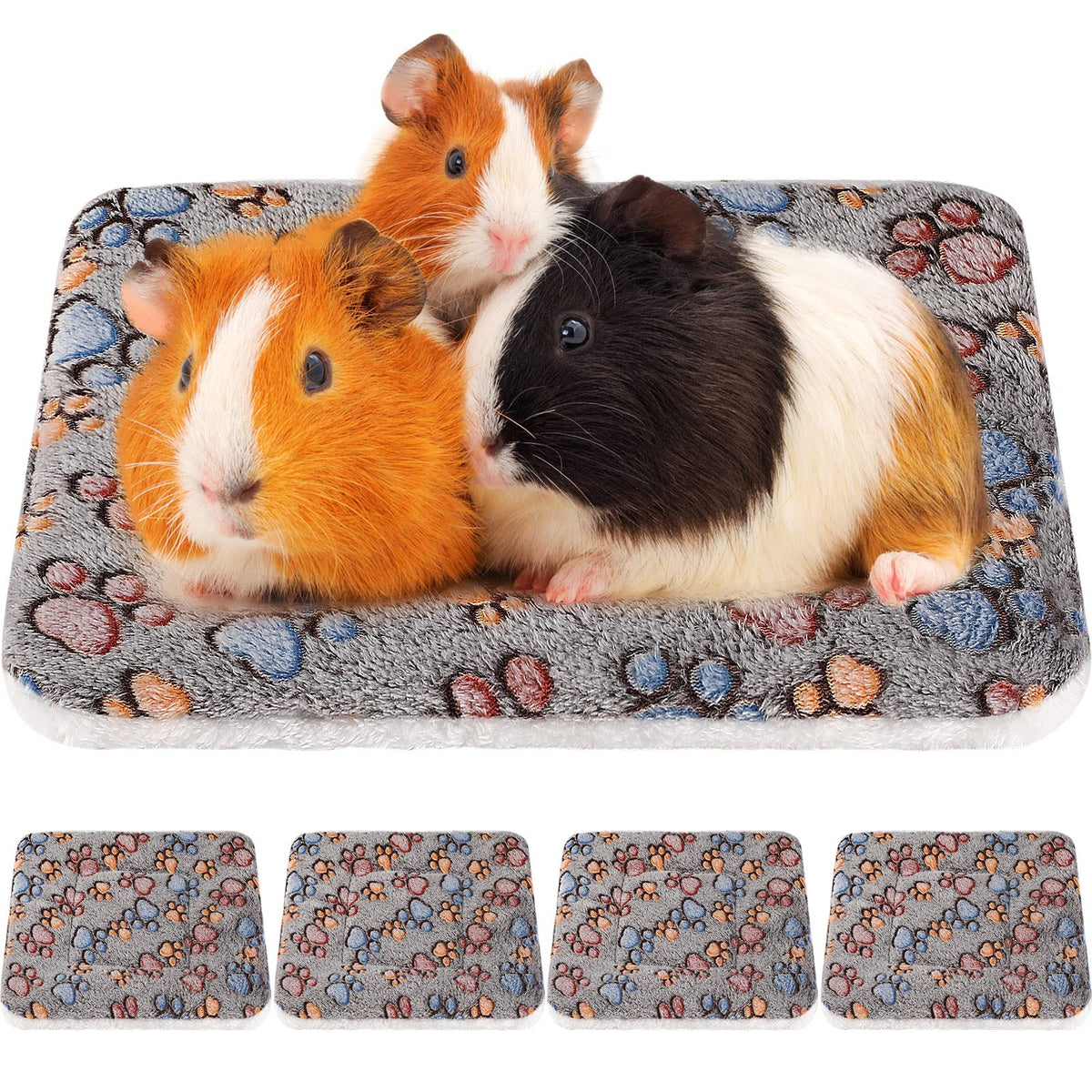 Tuanse 4 Pack Soft Pet Bed Mat Small Dog Crate Fleece