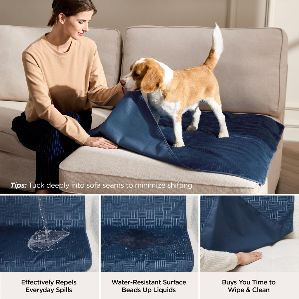 Bedsure Waterproof Bed Cover for Bed and Dogs Quick Drying, 68x82IN