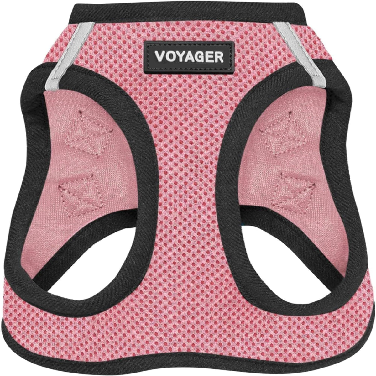 Voyager Step-in Air Dog Vest Harness - Black/Black Trim, Medium