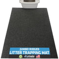 Drymate Cat Litter Box Mat, Litter Trapping Mat, Charcoal, 30x45 Jumbo XXL