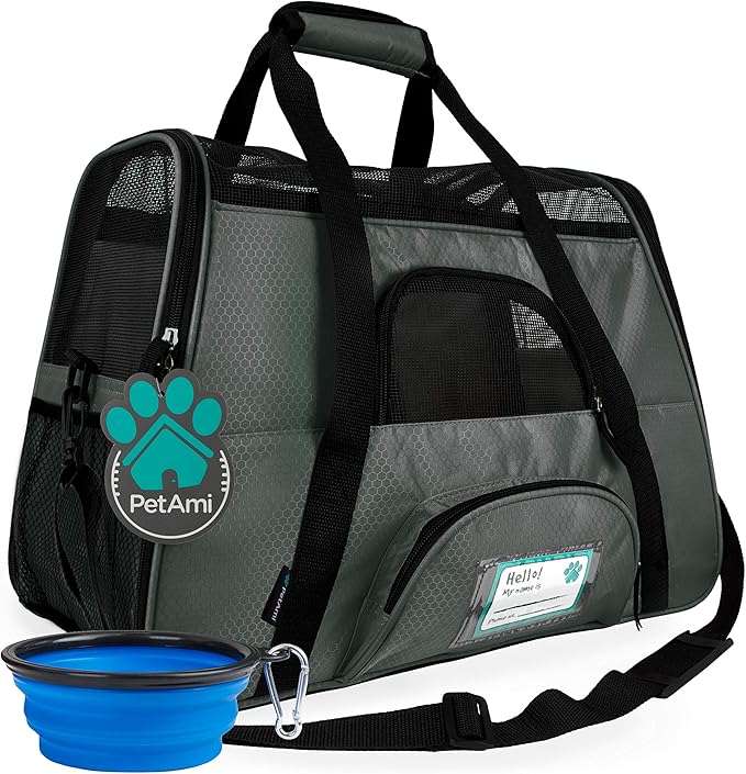 PetAmi Airline Approved Pet Carrier for Cats Small Dogs