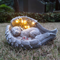Yardancer Dragon Solar Outdoor Garden Statue - Dragon Outdoor Figurie Lights - Yard Decorative Outdoor Statue Suitable for Patio, Balcony, Patio Decoration - Specially Customized Gift for Mom