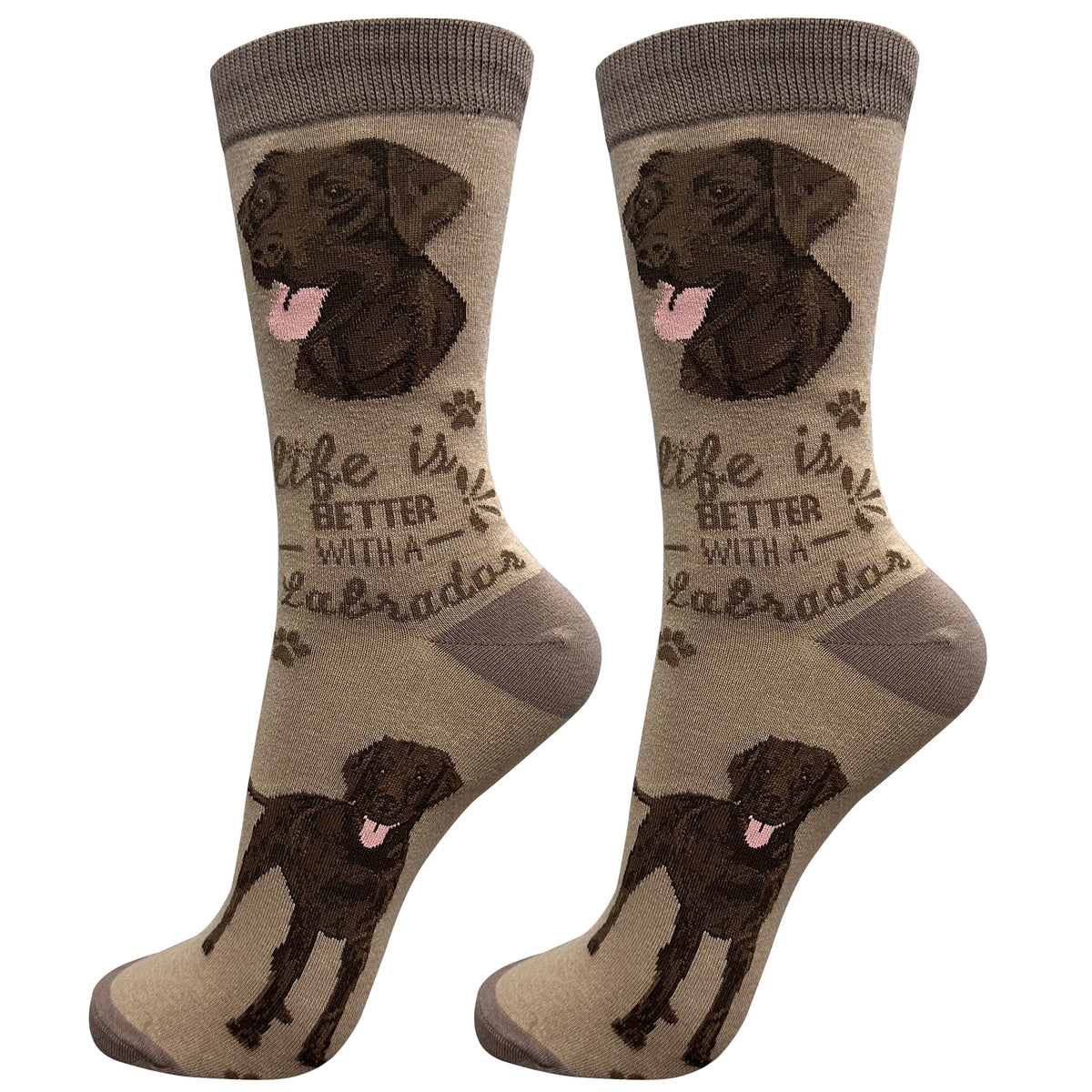 E&S Pets Pet Lover Socks - Dog Socks - Cat Socks - Fun Pet Lover Gifts - Cute Crew Socks - Unisex Novelty Socks - One Size Fits Most (Australian Cattle Dog)