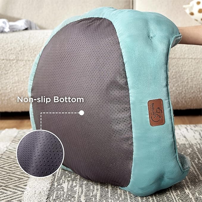 Bedsure Small Dog Bed Washable,Round Cat Beds for Indoor Cats,25in