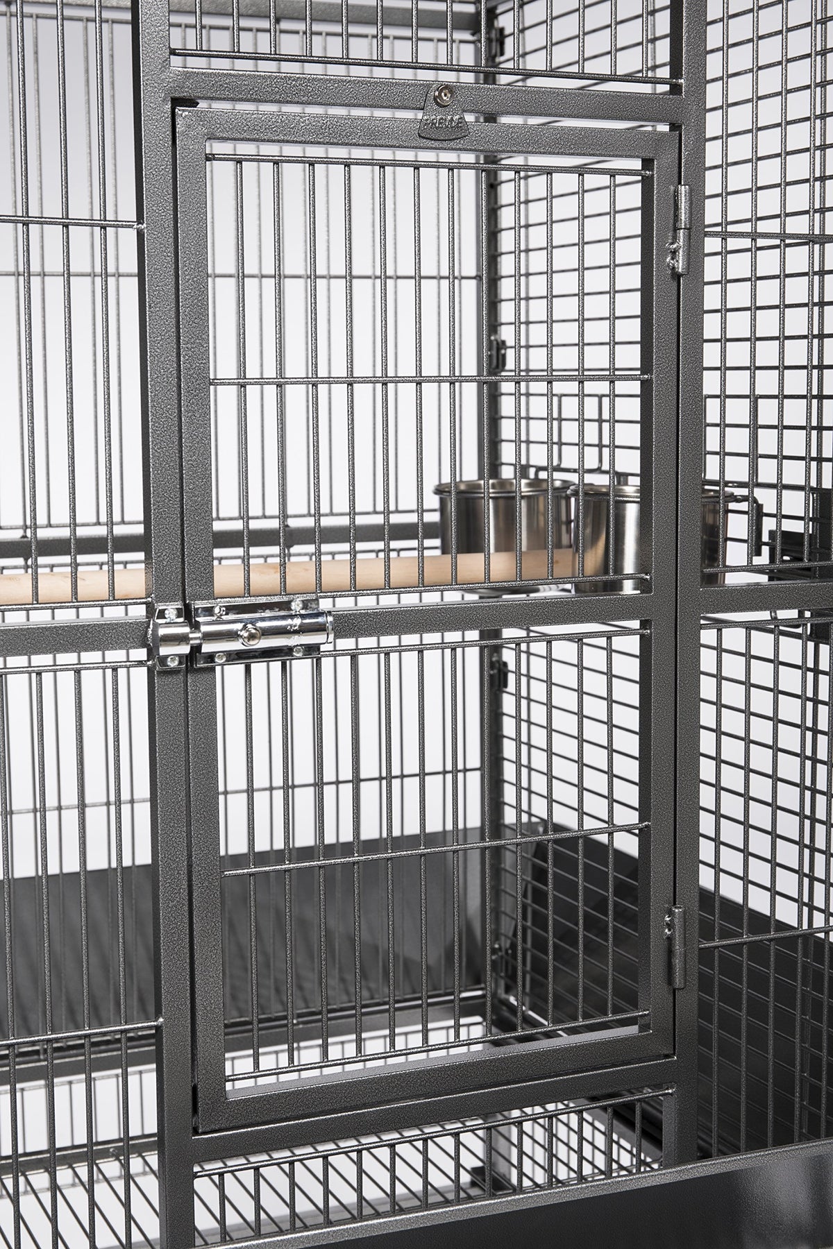 Prevue Pet Products Dometop Bird Cage - Large, Black Hammertone